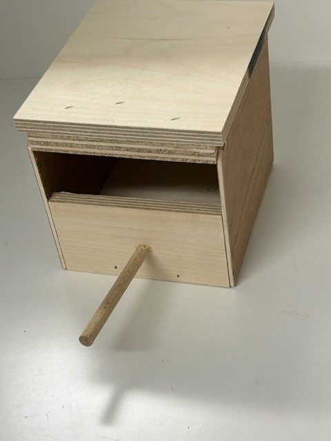 Plywood Gouldian Finch Nest Box Plywood Gouldian Finch Nest Box
